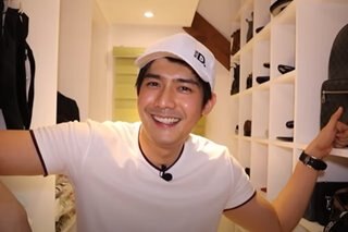 WATCH: Robi Domingo gives tour of walk-in closet