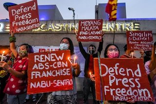 Groups mark one year since ABS-CBN franchise denied