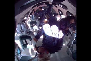 'Experience of a lifetime': Billionaire Branson achieves space dream