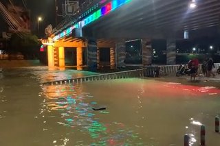 1st alarm raised as Marikina River water level breaches 15 meters