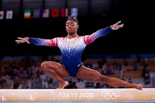 Olympics: Guan wins gold, Biles returns to claim balance beam bronze