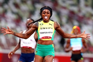 Olympics-Sprint queen Thompson-Herah blocked on Instagram over TV rights