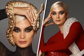 LOOK: Pia Wurtzbach poses with live snake in shoot
