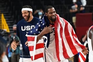 ‘Bonded for life’: Kevin Durant revels in his 3rd Olympic gold