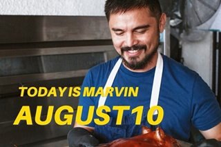 Marvin Agustin celebrates August 10 'birthday'