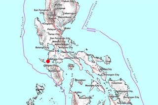 Magnitude 5.7 quake strikes off Batangas province