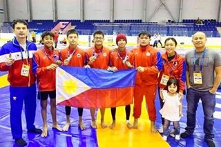 5 batang Pinoy grappler nag-medalya sa Russia