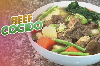 RECIPE: Paano magluto ng beef cocido? 
