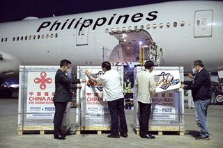 China-donated Sinopharm COVID-19 vaccines arrive in PH