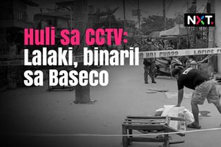 Huli sa CCTV: Lalaki, binaril sa Baseco 
