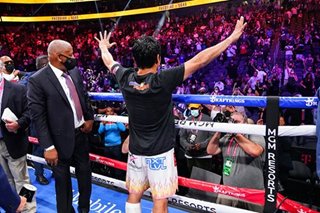 Pacquiao advised continuous rest after Ugas defeat