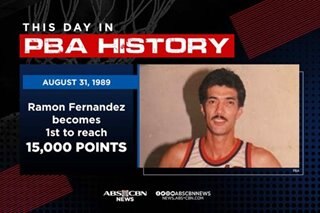 This Day in PBA History: Fernandez scores 15,000 points