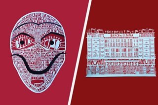 LOOK: Pinoy-made paper art to mark 'Money Heist' finale