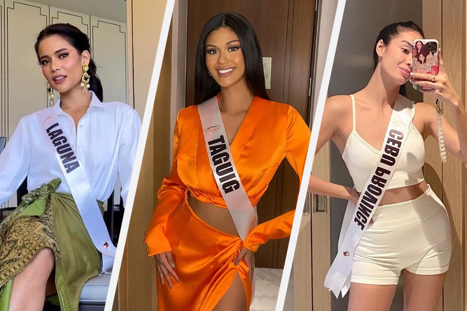 LOOK Miss Universe PH candidates wear their sash for the first time