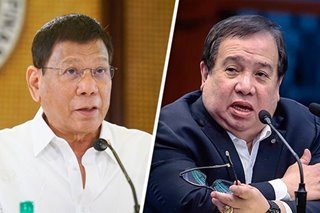 Gordon kay Duterte: 'You are no longer respectable'