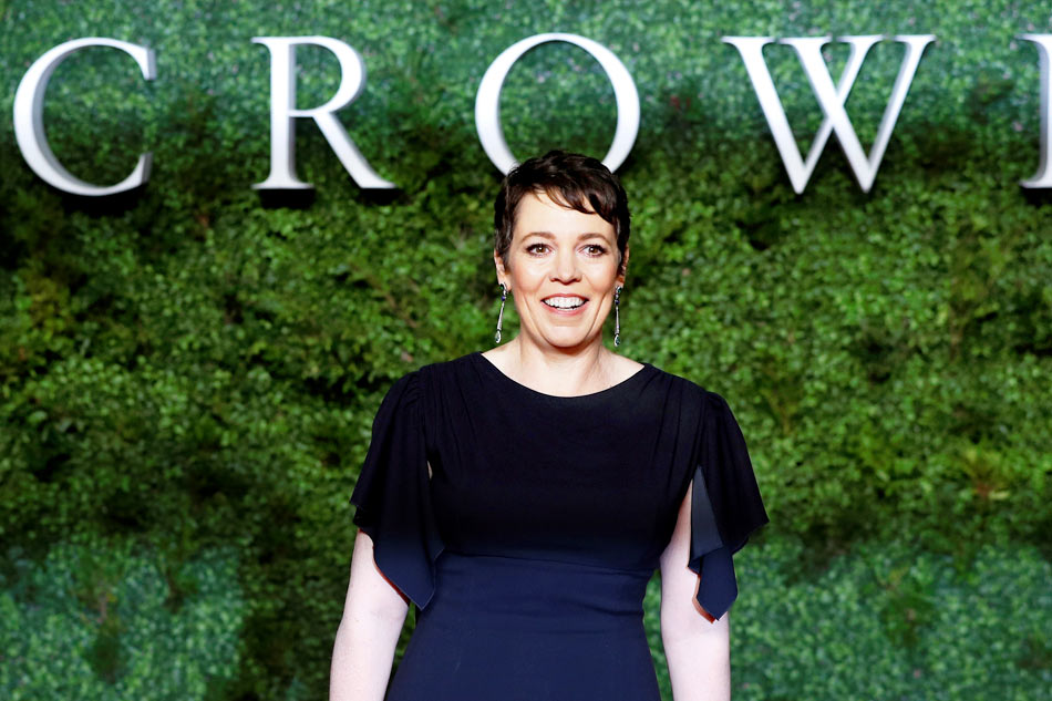Actor Olivia Colman attends the world premiere of the third season of 