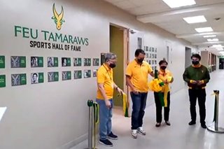 FEU unveils Sports Hall of Fame room