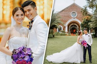 JC de Vera, wife Rikkah Cruz get married again in church
