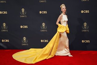 Television's best bring glamour to Emmys red carpet
