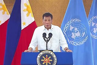 Duterte nagbigay pahayag sa UN General Assembly