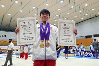 Caloy Yulo bags 2 medals in All Japan Gymnastics tilt