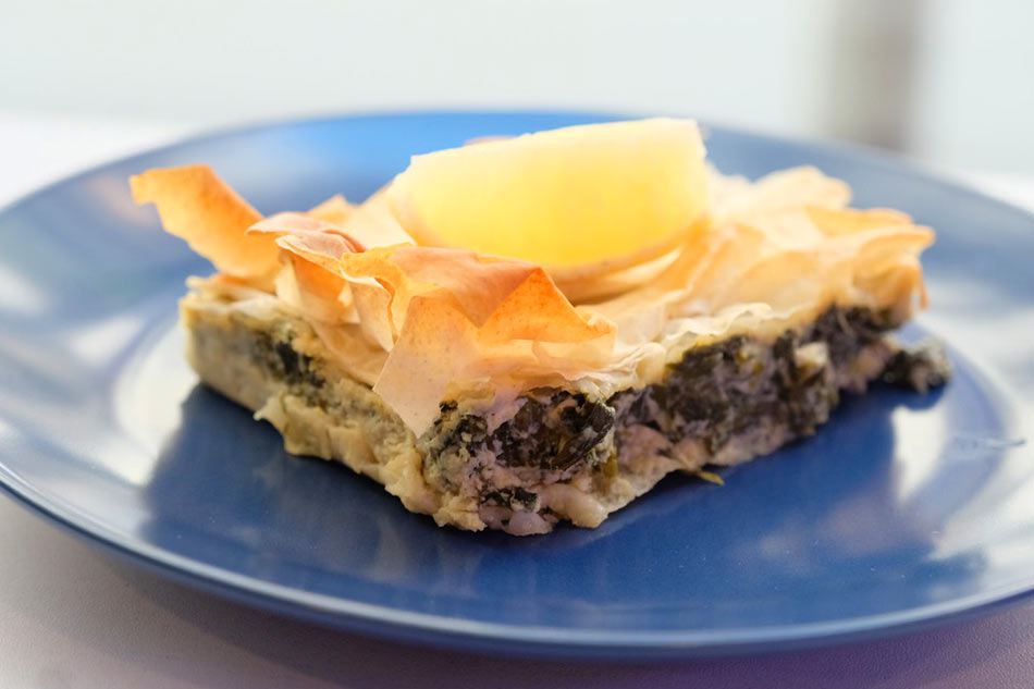 Spanakopita. Jeeves de Veyra