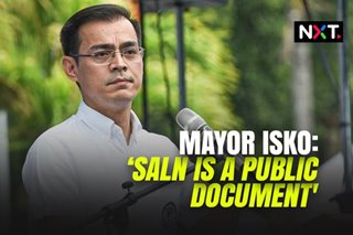 Mayor Isko: 'SALN is a public document' 
