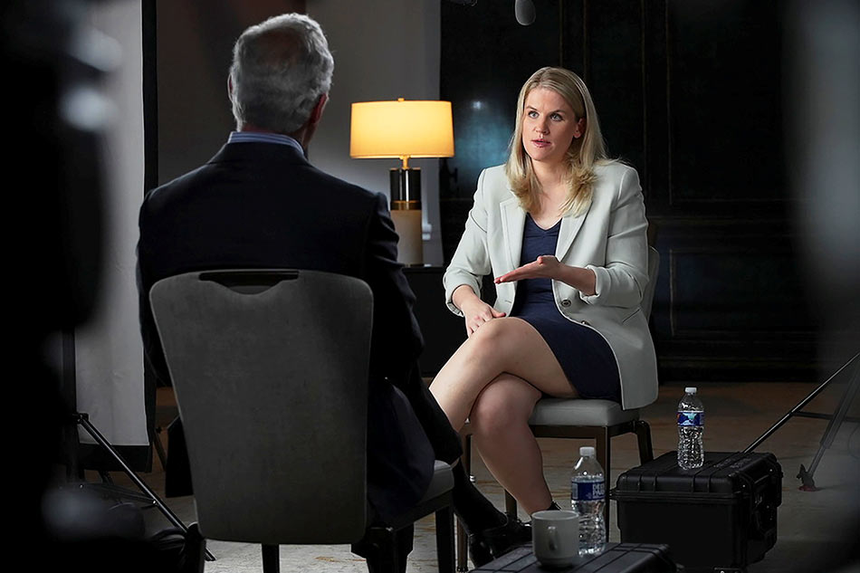 Facebook whistleblower Frances Haugen co Reuters
