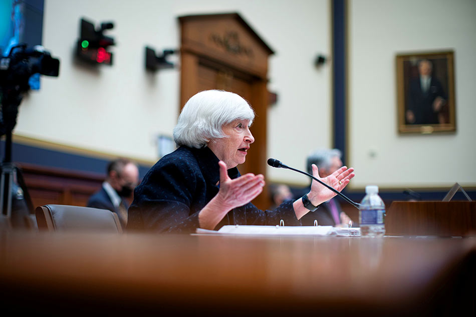 Treasury Secretary Janet Yellen co REUTERS/File Photo