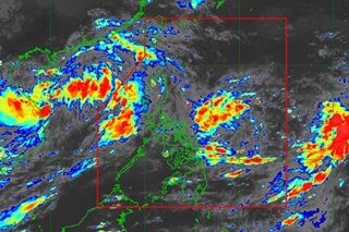 LPA off Bicol now tropical depression 'Maring'