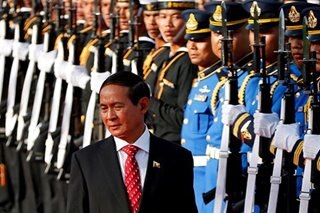 Ex-Myanmar president says army threatened him