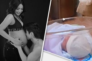 Riva Quenery gives birth to baby girl