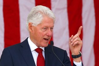 Former US President Clinton leaves hospital
