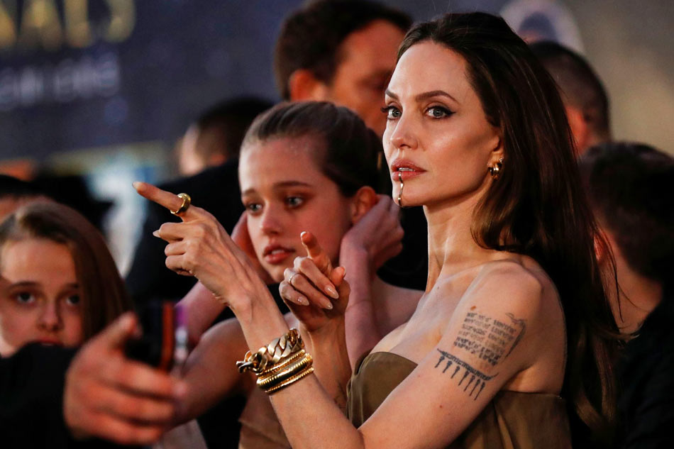 Angelina Jolie via REUTERS/Mario Anzuoni