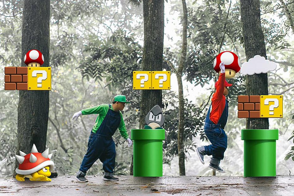 LOOK: Best friends with Down syndrome dress up as Mario, Luigi 3