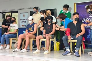 NCAA athletes line up for vaccination as league eyes comeback
