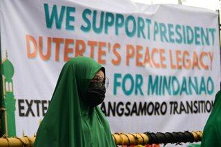  Palace: MILF may get most seats in extended Bangsamoro Transition Authority