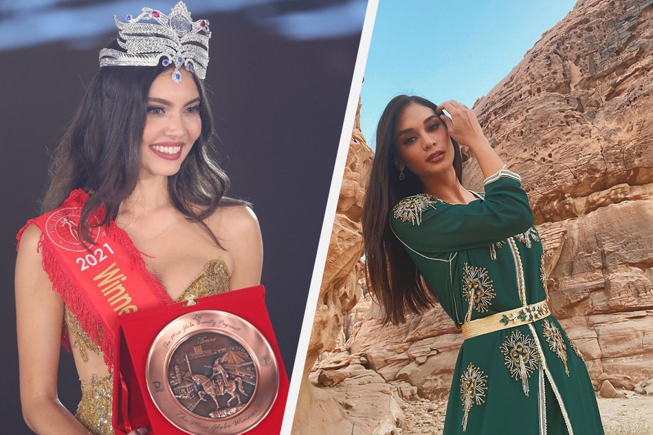 Photos from Miss Globe and Pia Wurtzbach's Instagram accounts