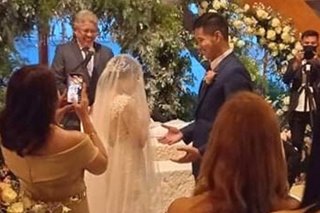  Talk 'N Text's Roger Pogoy gets 2nd ring as he marries GF