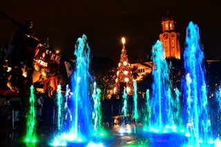 Manila lights its landmarks for Christmas