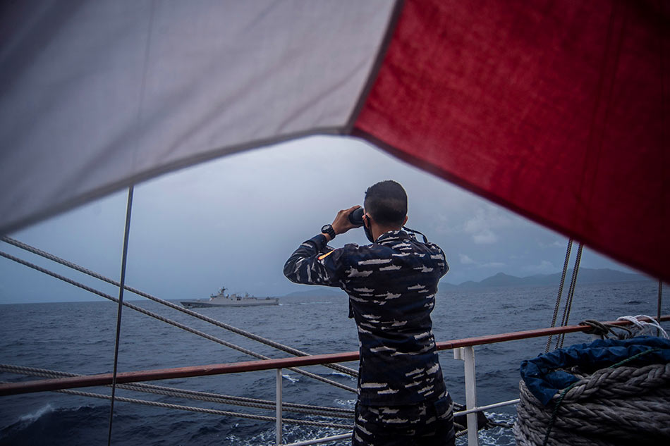 An Indonesian Naval cadet via Reuters