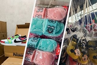 P1.1 bilyong 'counterfeit' goods nasabat sa Baclaran