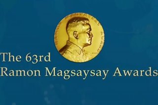 Ika-63 Ramon Magsaysay Awards idinaos online