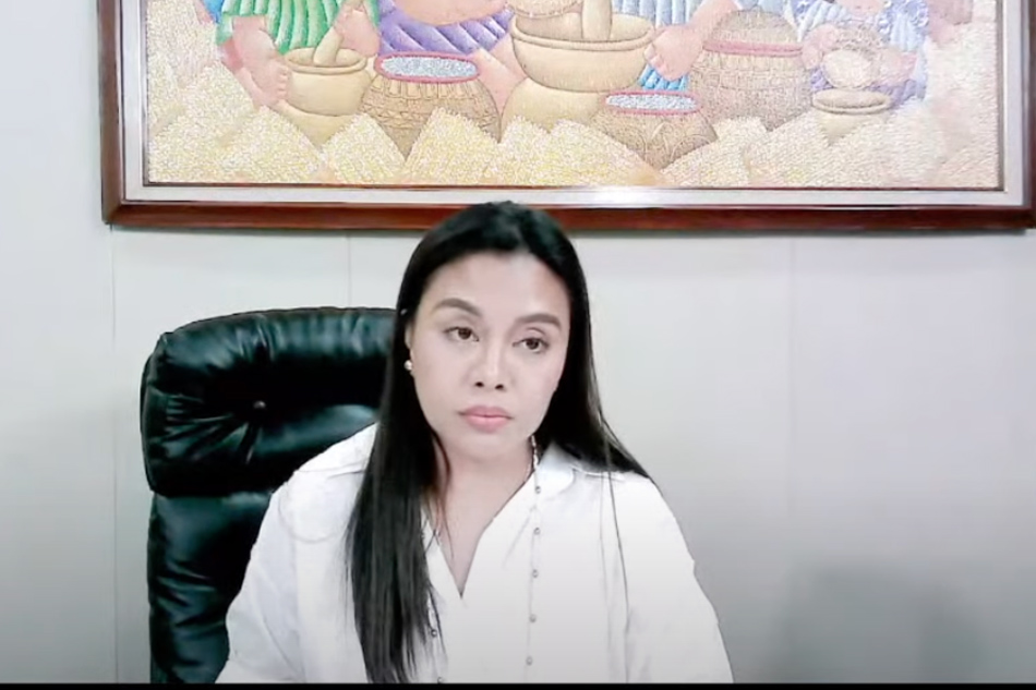 Quezon City congressional candidate Rose Nono Lin during the Senate Blue Ribbon Committee hearing on Dec. 3, 2021. Screengrab/file