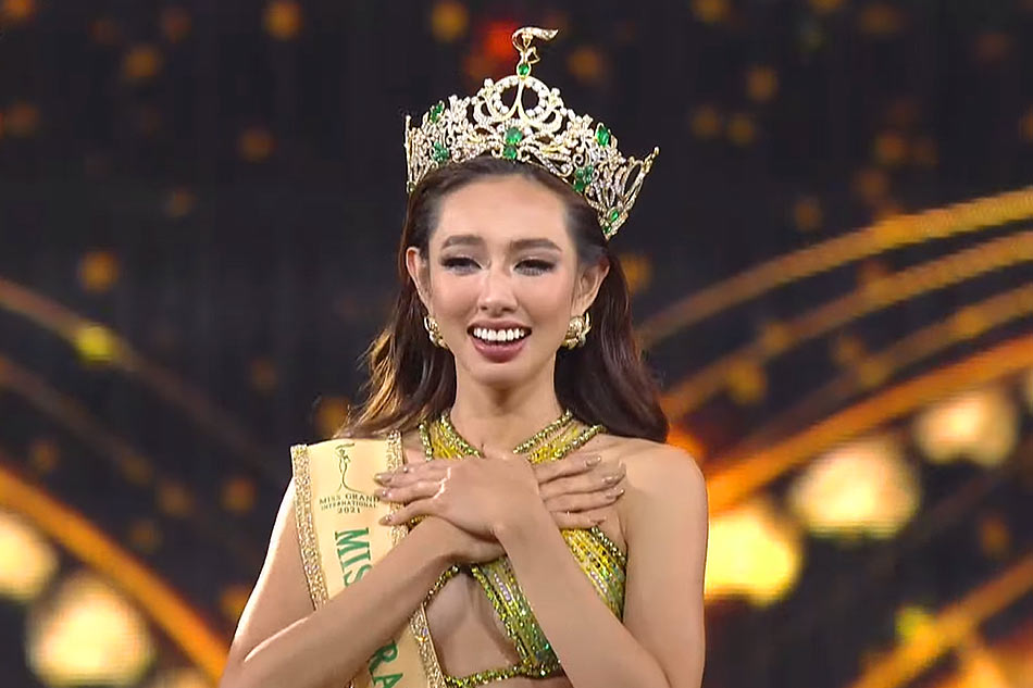 Vietnam Wins Miss Grand International 2021 Abs Cbn News 