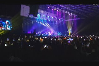 PANOORIN: Mga eksena sa One MX Dubai 2021 concert