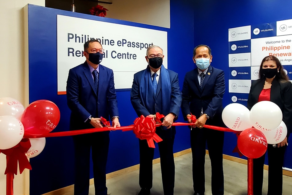 DFA Opens 1st North American EPassport Renewal Center In Los Angeles   La Parc Inauguration 1 