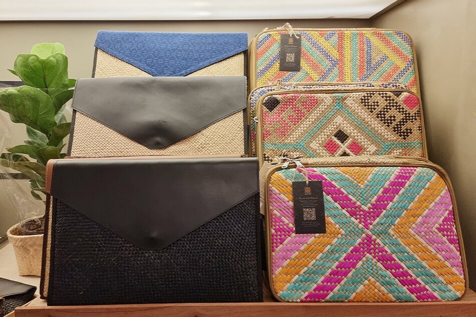 Laptop sleeves by Woven. ABS-CBN News