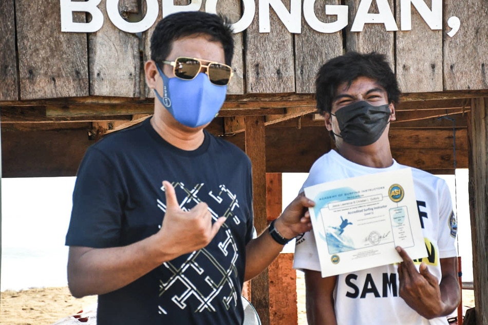 Borongan resident is first PWD surf instructor in PH 8