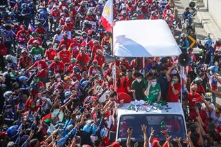 Caravan ng Marcos-Duterte tandem sa QC dinumog